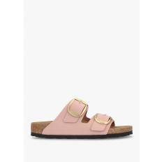 Womens Arizona Big Buckle Nubuck Leather Sandals In Soft Pink