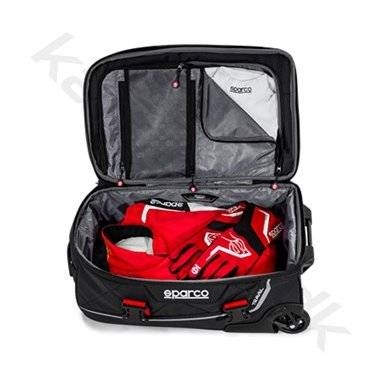 Sparco Travel Cabin Trolley, sort/rød