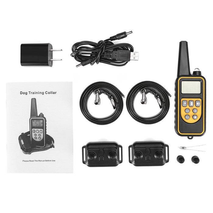 800m Electric Dog Training Collar Anti-barking Device - Black2EU