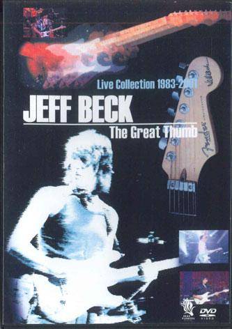 DVD JEFF BECK - Great Thumb Live Collection 1983 - DF005 DEAD FLOWERS RE Okänd Musikvideo Begagnad