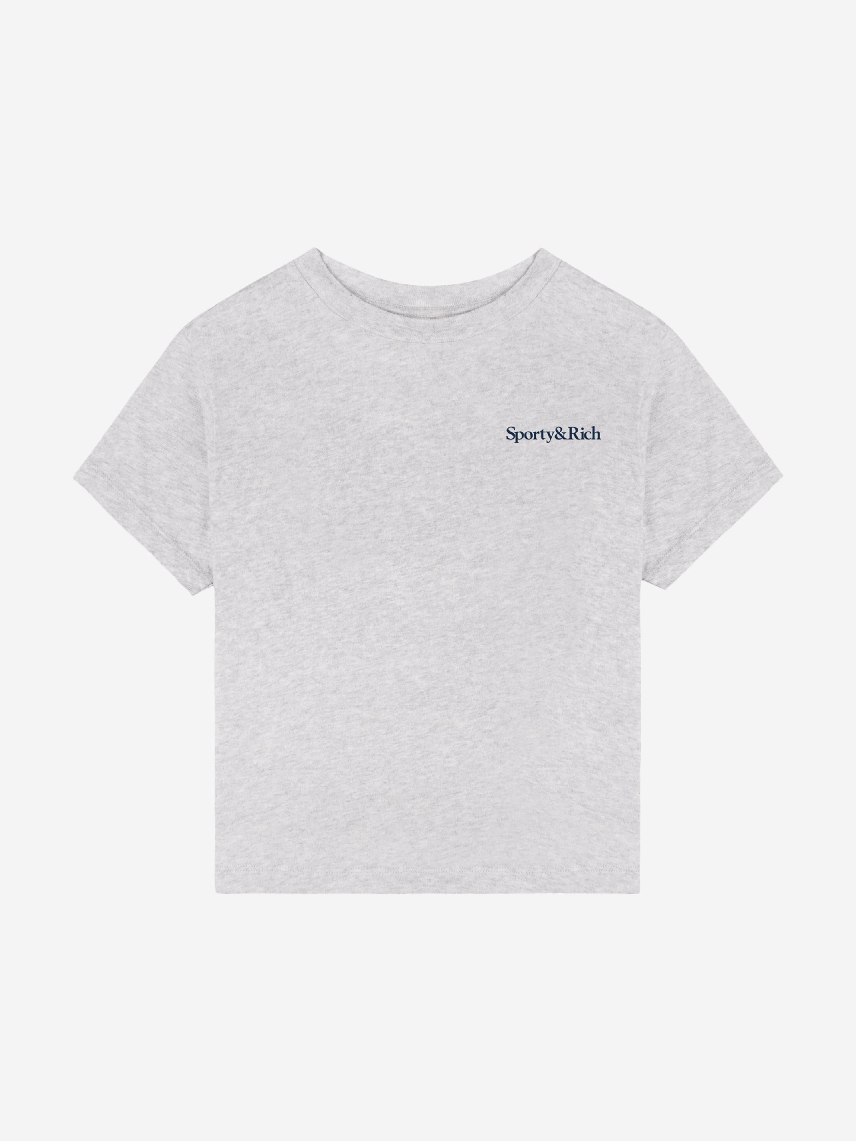 Sporty & Rich Kids Drink More Water T-Shirt in Grey - Grey / 10 - 12 Yrs (10 - 12 Yrs)