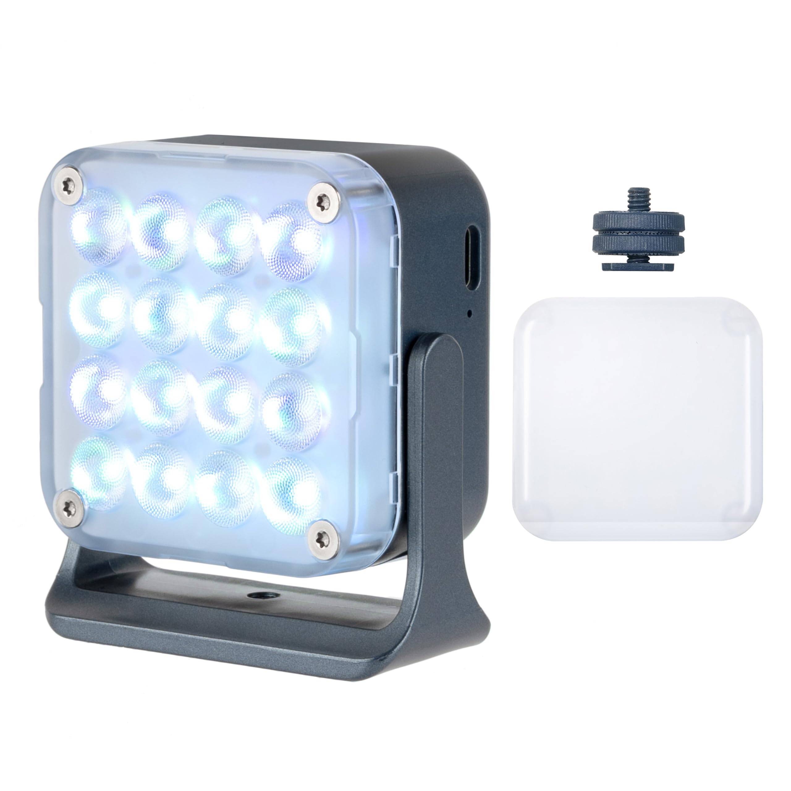 NANLITE pico Photography Light, LED Pocket Light, Full Color RGBW, Color Temperature 2700-7500K, On-Camera Light, Video Light for Short Videos, Vlogs,