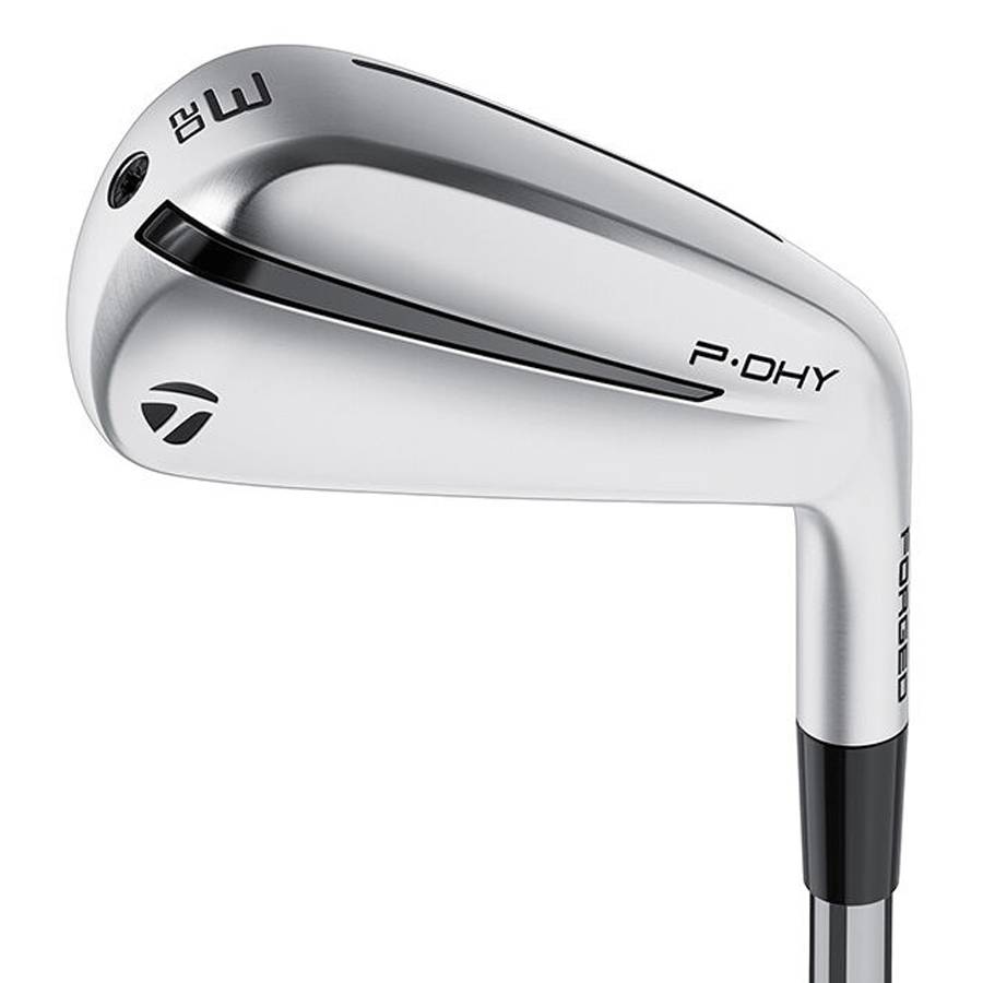Venstrehånds TaylorMade P∙DHY Utility Herre Jern 20 graders loft Stiff flex