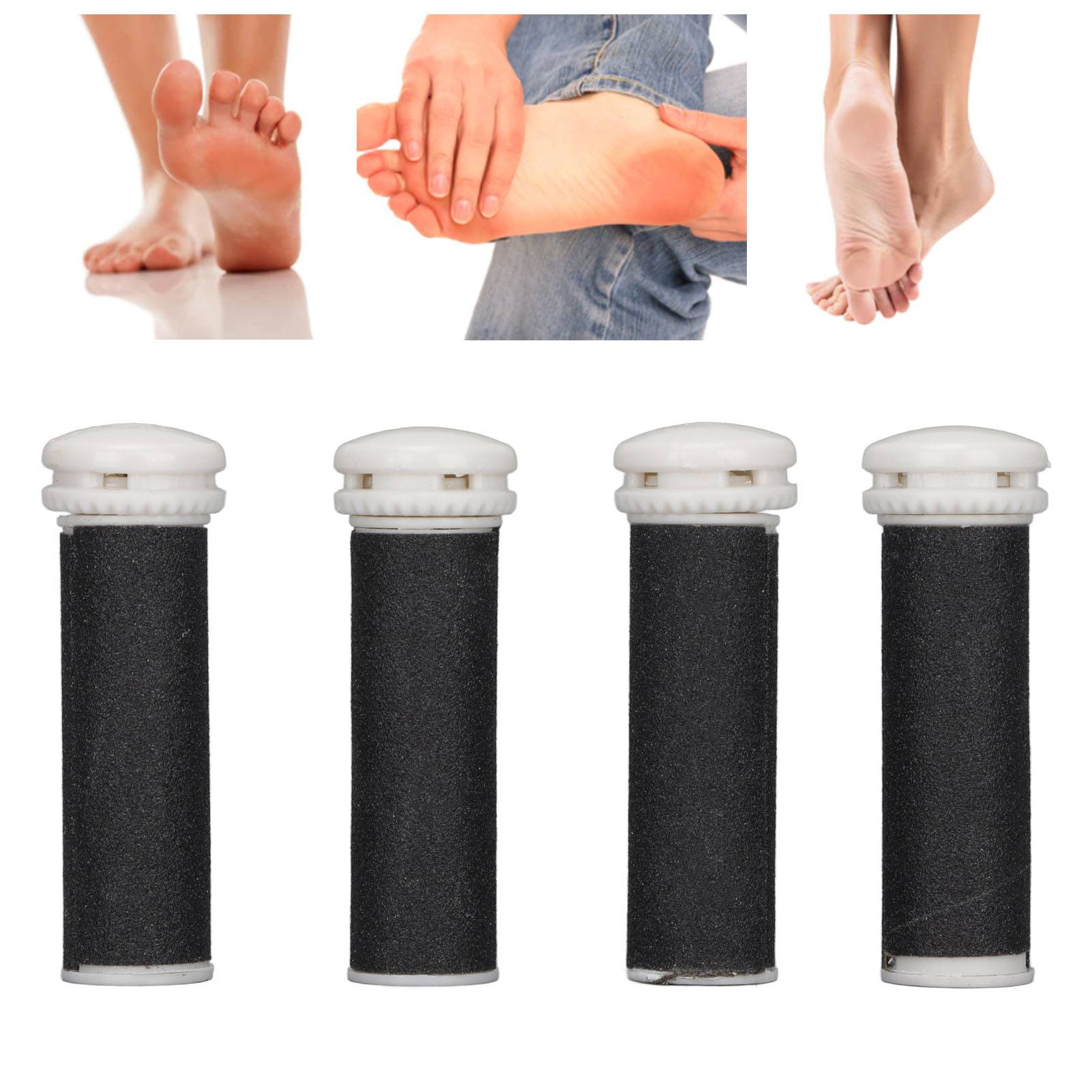 Feet Pedicure Replacement Head Replacement Roller Electric Foot File Grinding Tool Replacement Head for Feet Pedicure Tool