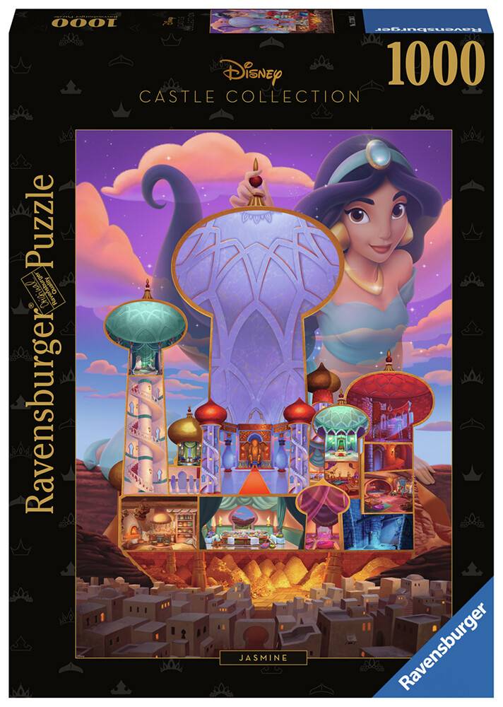 Disney Castle Jasmine 1000 bitar Ravensburger Puzzle Pussel