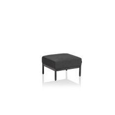 KETTLER PURE Casual Dining Hocker, Sunbrella®, anthrazit/ sooty