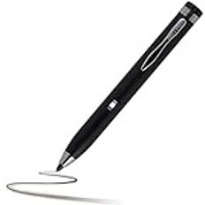 Broonel Black Fine Point Digital Active Stylus Pen - Kompatibel med Acer Aspire 1 A114-33-P8RM 14 tum FHD bärbar dator