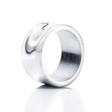 Efva Attling Moonwalk Wide Ring 22.00 MM - SILVER