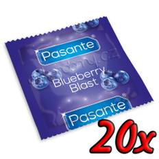 Pasante Blueberry Blast 20 pack - blå