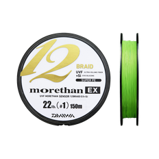 Daiwa Morethan EX-SI 12 Braid – Lime Green