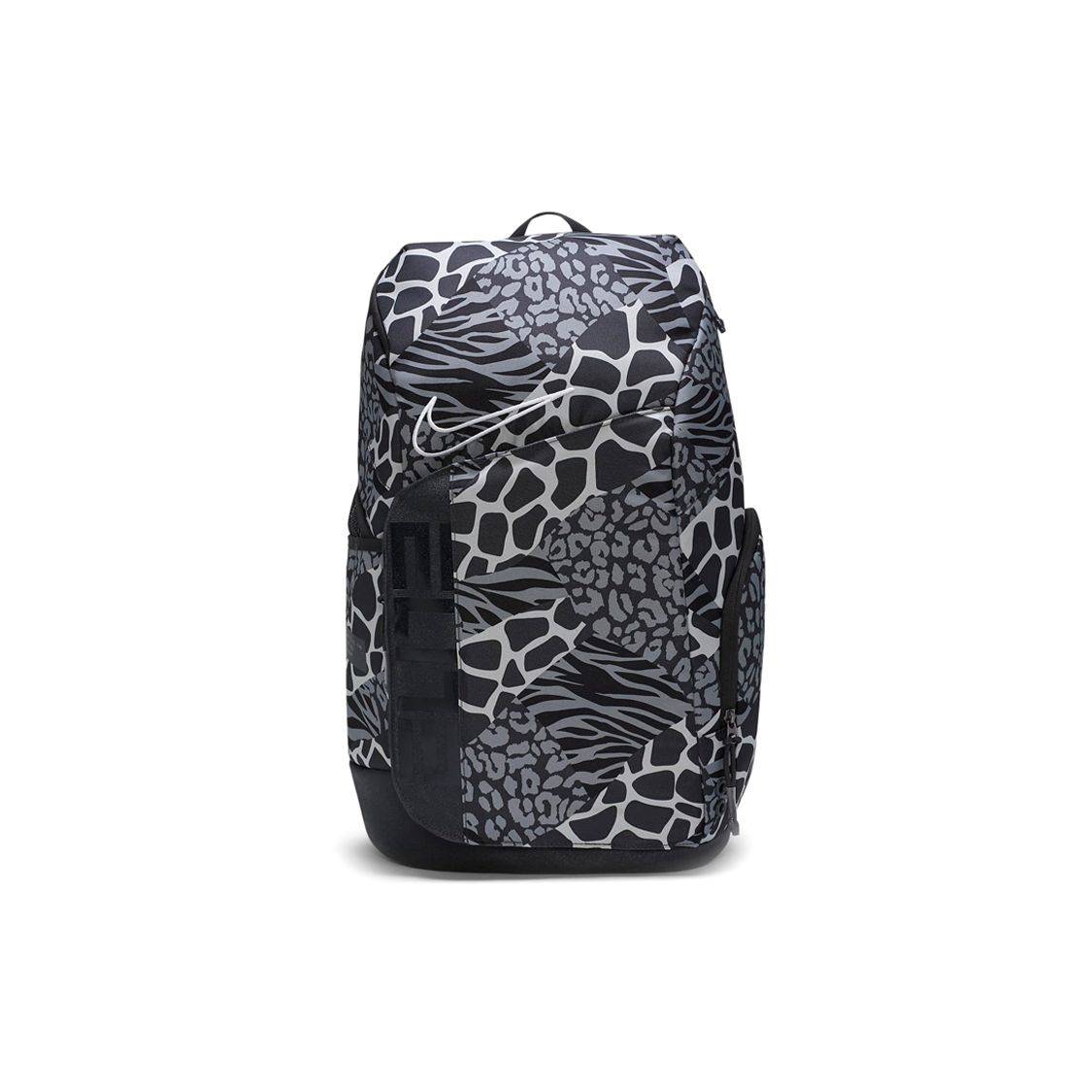 Nike Hoops Elite Pro Animal Print Fabric Backpack Unisex Backpacks Gray CU8342-070 Gray