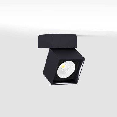 Pro S black Outdoor Ceiling Light