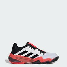 Barricade 13 Tennis sko - Cloud White / Core Black / Lucid Red - 43 1/3