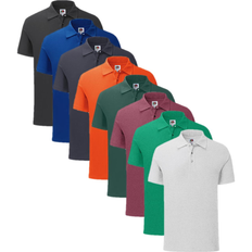 Fruit of the Loom F512 Iconic Polo Heather Royal S