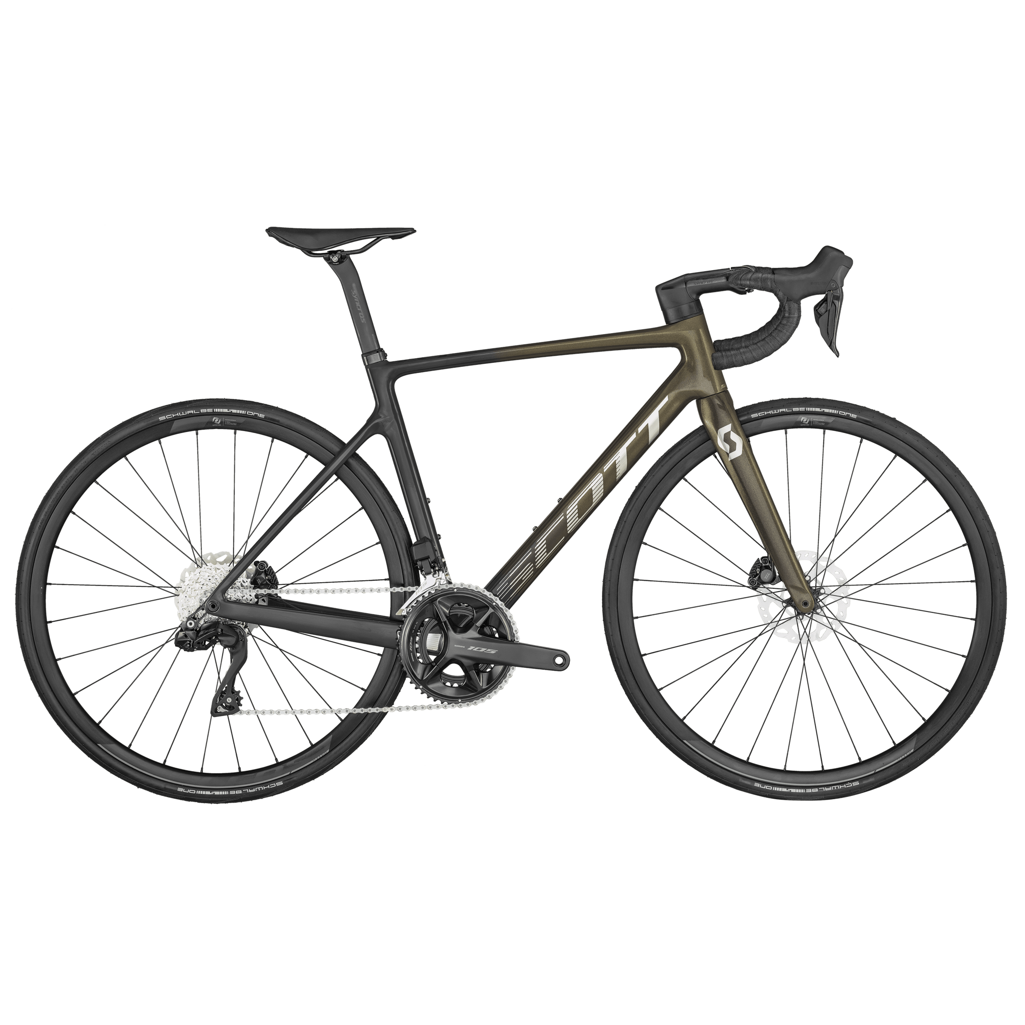 Scott Addict RC 40 2024 - Shimano 105 Di2 12sp - Syncros RP2.0 - 029 / XXL61 / Candy Yellow Flakes