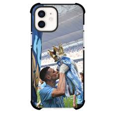 Manchester City F.C. Phil Foden Phone Case For iPhone Samsung Galaxy Pixel OnePlus Vivo Xiaomi Asus Sony Motorola Nokia - Phil Foden Kisses The Champions Trophy Poster