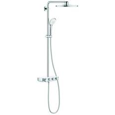 GROHE Duschsystem Euphoria SmartControl 310 Duo mit Thermostat chrom/moon white 26507LS0