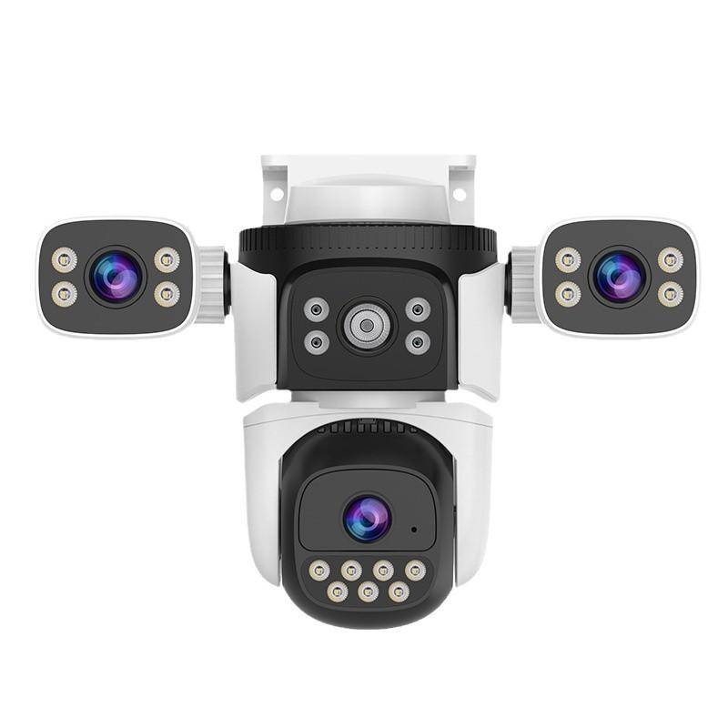 Wireless CCTV WiFi Smart Camera PTZ 15MP 5MP Home Security IP Camera Outdoor 360° Video Surveillance Security Protection O-KAM 15MP NO SD Card