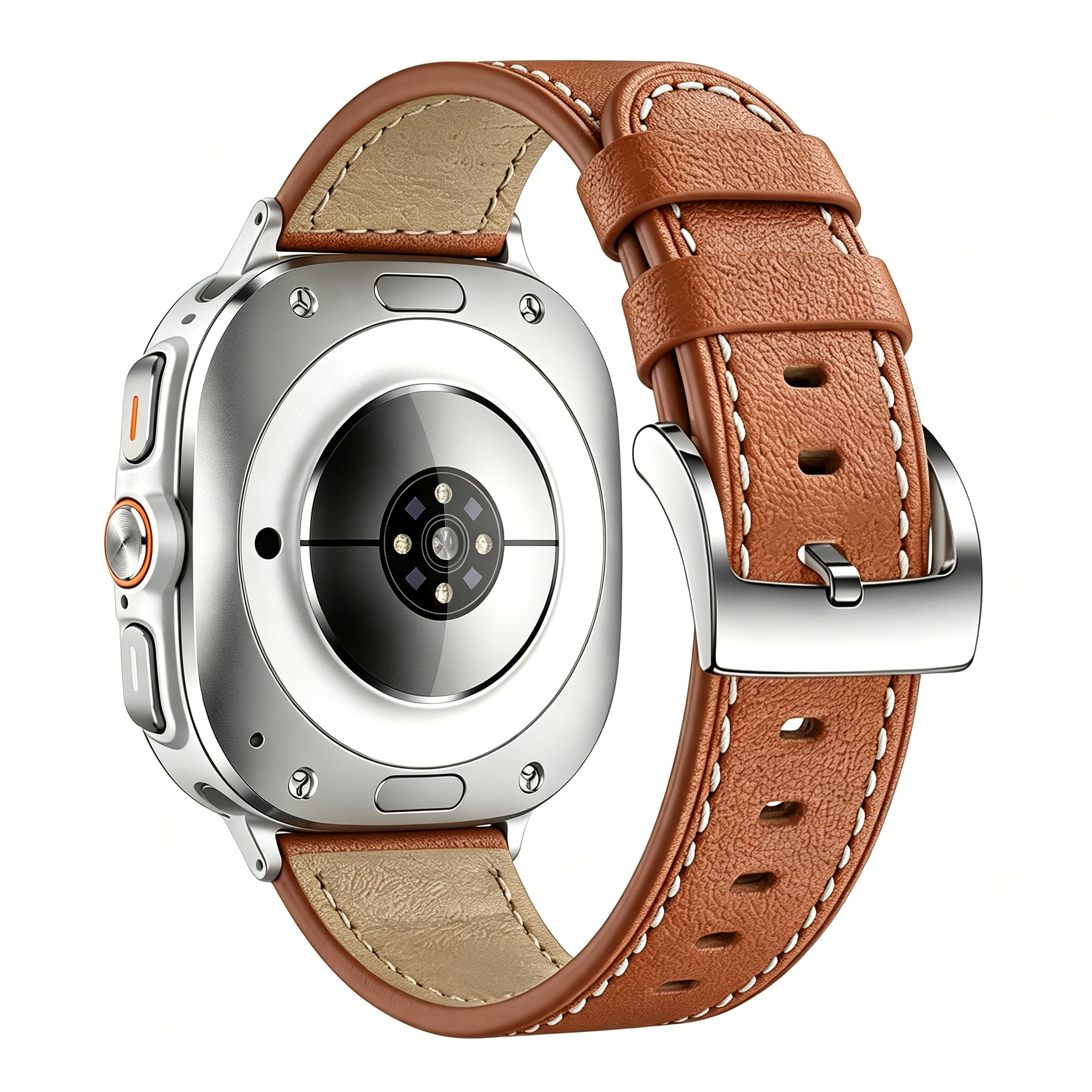Läderarmband Samsung Galaxy Watch Ultra (2025) Brun