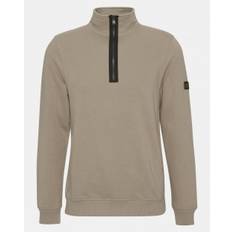 Barbour International Outline Mens Funnel Neck Sweatshirt Colour: Concrete, Size: M