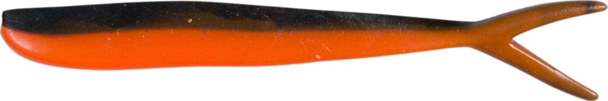 Jigg-Bar Fladen Twin Tail 7,5cm Svart / Röd