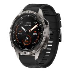 Garmin MARQ Adventurer Gen 2 Silikone urrem, 22mm - Sort