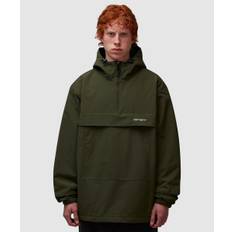 Carhartt WIP Windbreaker Pullover Jacket (Office Green / White - S) - Size S