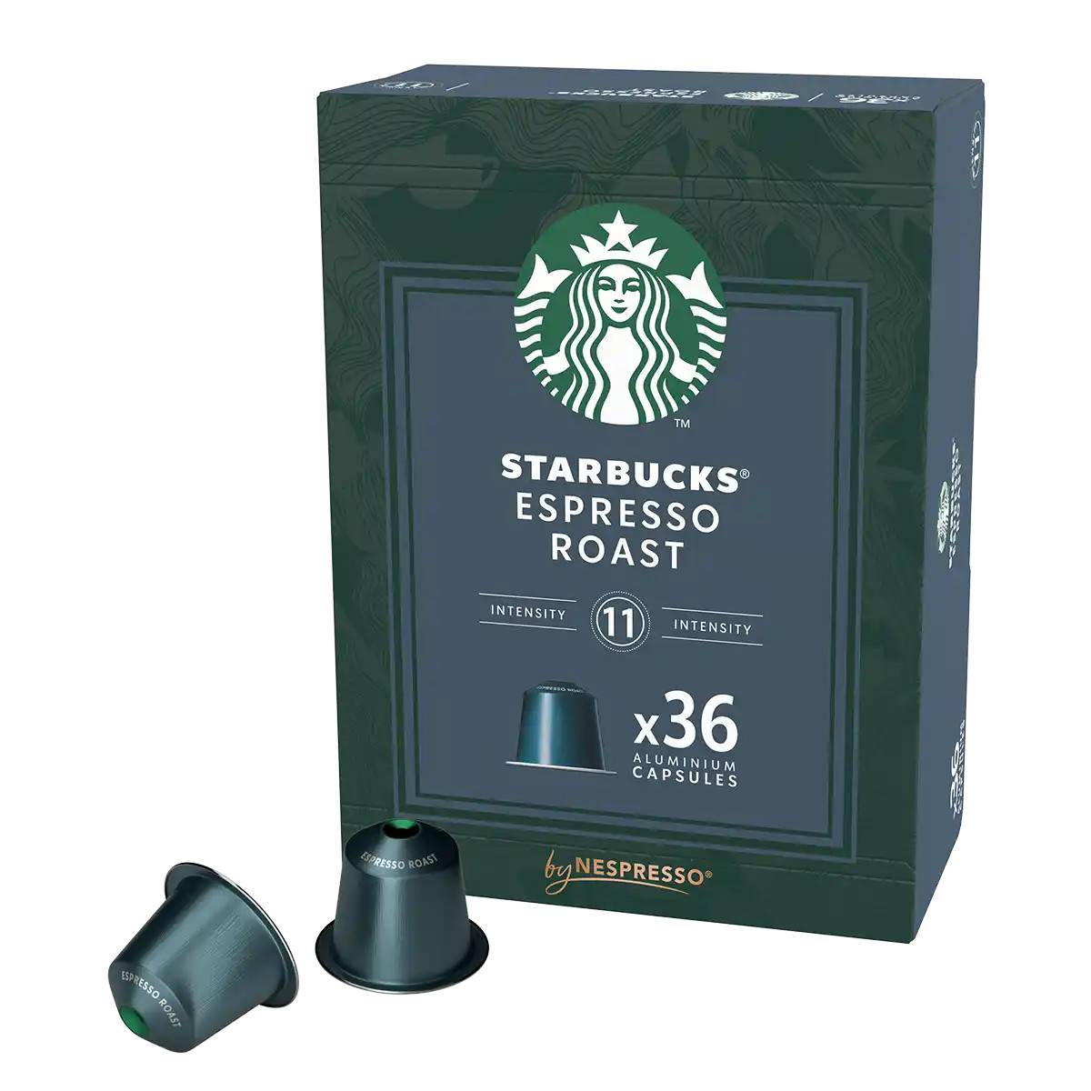 Starbucks | Espresso Roast - 36 Starbucks® by Nespresso® kapslar