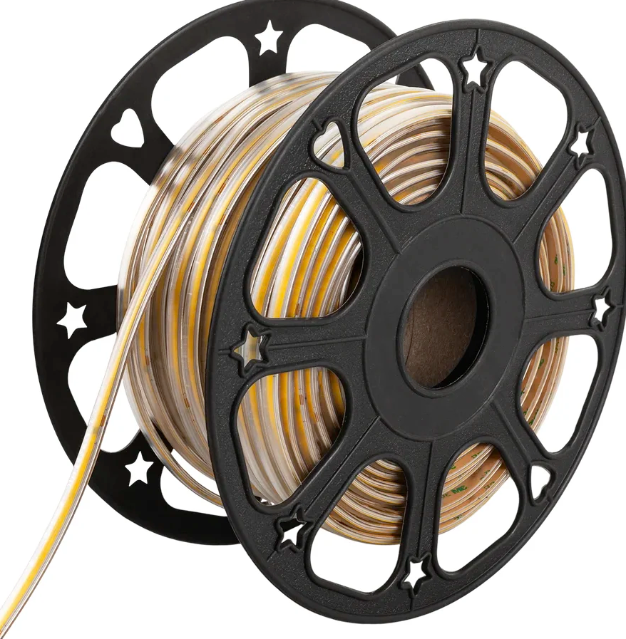 230VAC COB LED Bånd 3000K varm hvid belysning
