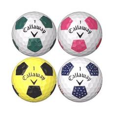 Callaway Chrome Soft Truvis Truvis Mix (Vit & Gul) / D