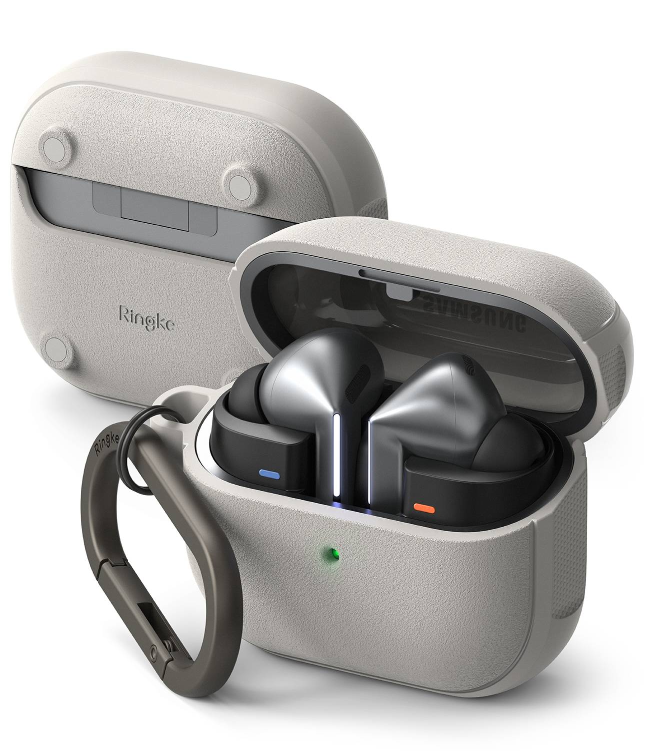 Ringke Onyx Magnetic Skal Samsung Galaxy Buds 3 Warm Gray