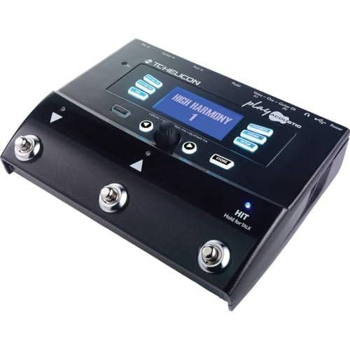 TC HELICON PLAY ACOUSTIC Vocal Effects Pedal for Electric/Acoustic Guitar [Official Japanese Product]
