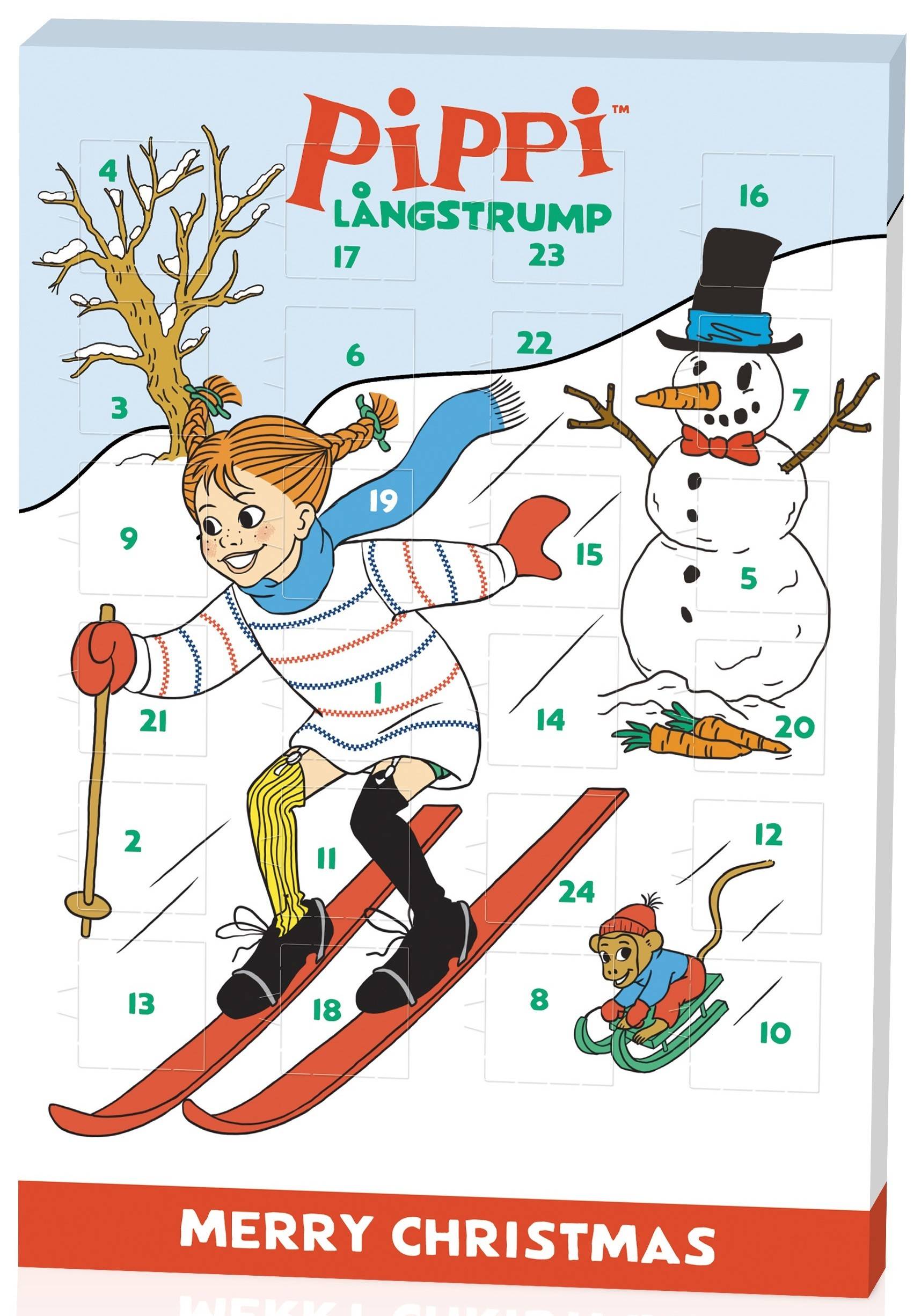 Chokladkalender - Pippi Långstrump