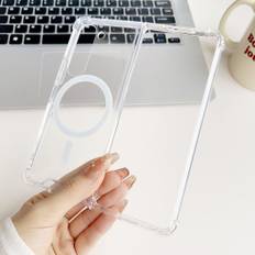 Samsung Galaxy Z Fold 5 5G magnetisk etui - Gennemsigtig