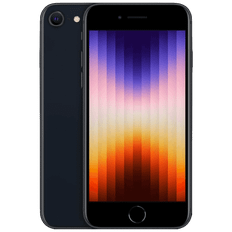 Apple iPhone SE (2022) - Midnatt - 64 GB - Mycket bra skick