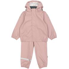 Mikk-line - Regntøj m. seler - Rosa - str. 18 mdr/86 cm