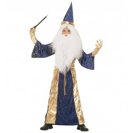 Troldmands kostume, lilla