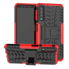 Offroad Samsung Galaxy A7 (2018) cover - Rød