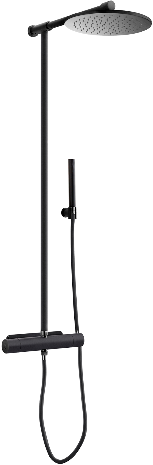 Tapwell Takduschset TVM300-160 (Mattsvart)