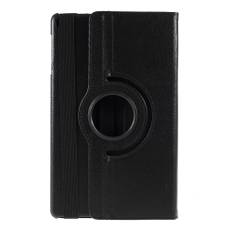 Samsung Galaxy Tab A 10.1 (2019) - Læder cover 360 grader roterbart - Sort