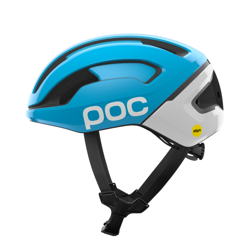 Poc Omne Beacon MIPS - Racerhjälm Kyanite Blue / Hydrogen White S (50 - 56 cm)