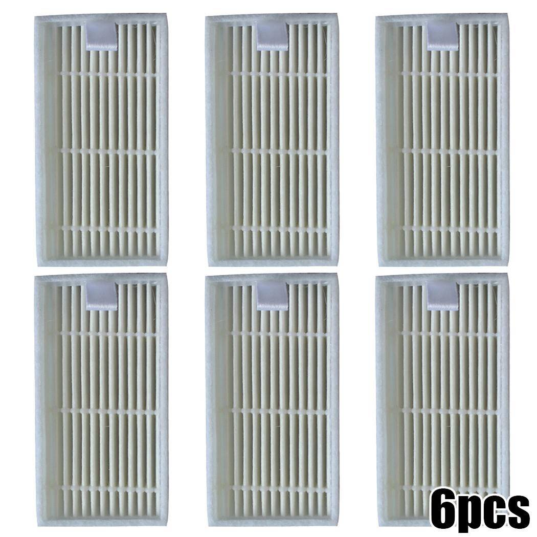 6 st tvättbart filter för Lidl SilverCrest SSR 3000 A1 Robotdammsugare