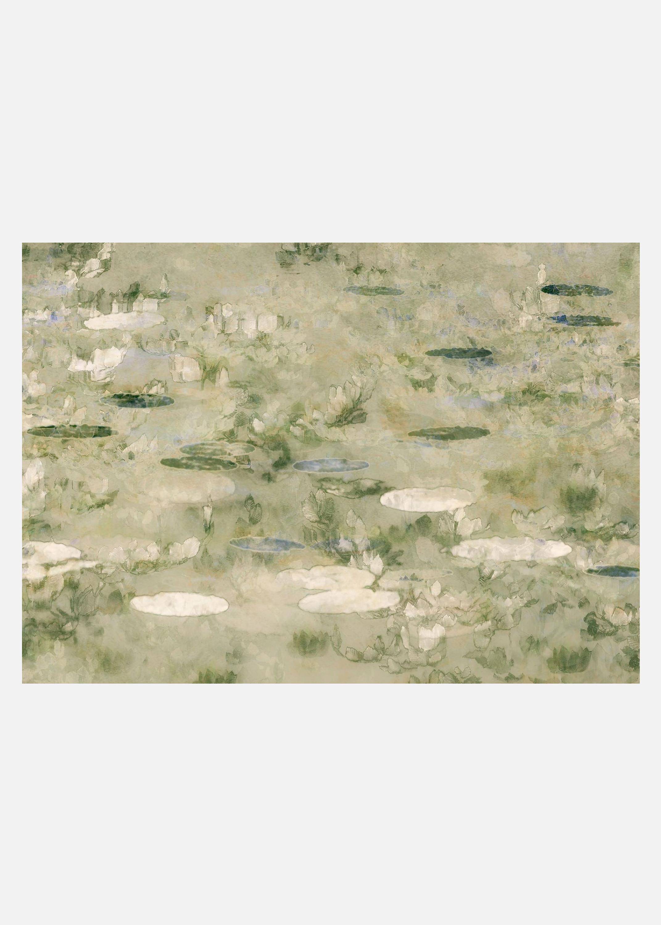 The Park Pond Canvastavla (100x140 cm)