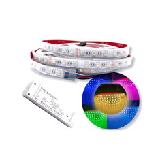 LED Strip RGBW | HUE Kompatibel | Zigbee Lightstrip | 5m Komplet Sæt