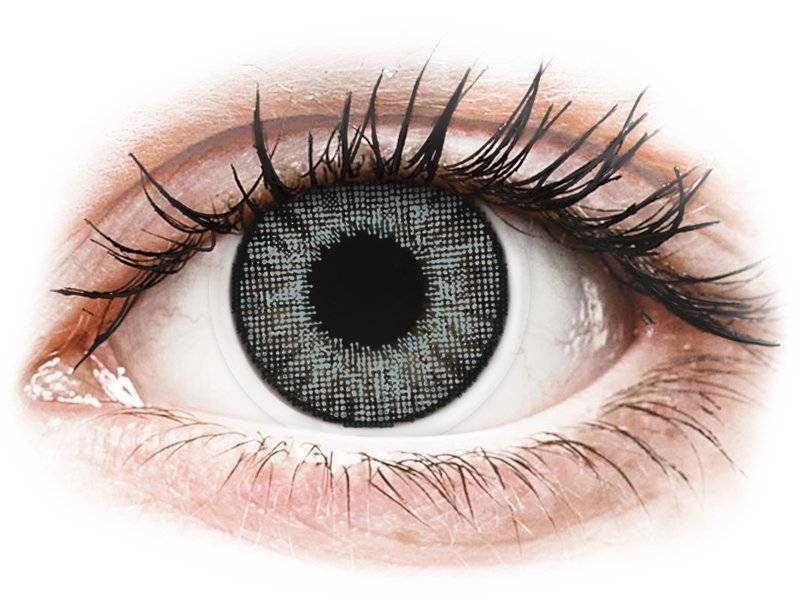 Air Optix Colors - Sterling Gray - med styrka (2 linser)
