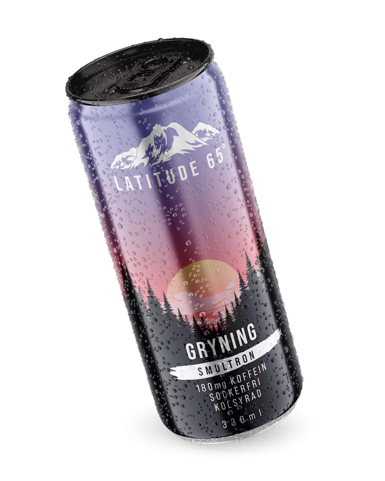 Latitude 65 Gryning 330ml Smultron