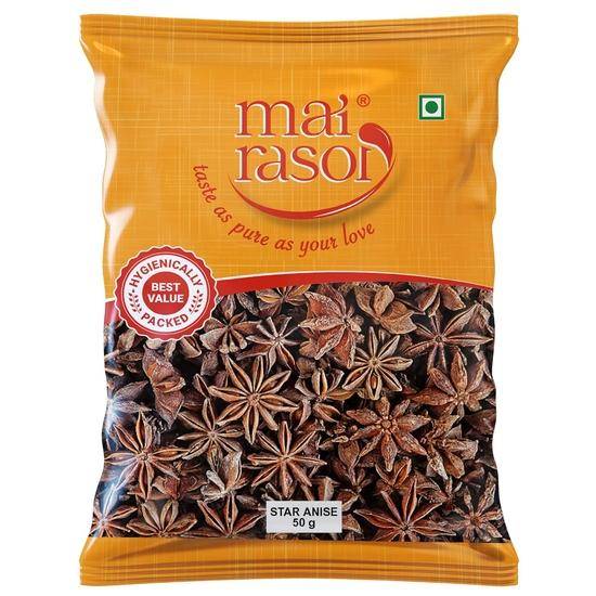 MAI RASOI Ananasblomma/Stjärnanis/Chakri Phool Hel 50 gram