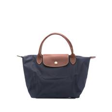 Longchamp - Le Pliage Cuir liten totebag - dam - polyamid - one size - Blå