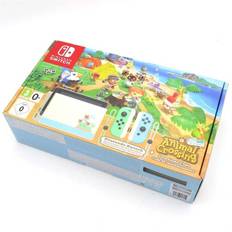 Nintendo Switch - Animal Crossing New Horizons Edition - Komplet i æske - Konsol - SNR XKJ10047258326 (A Grade) (Genbrug)
