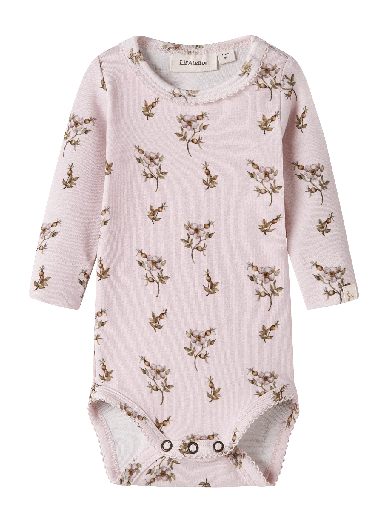 Lil'Atelier Nbfgayo Sig Ls Slim Body Lil - Pink - 68